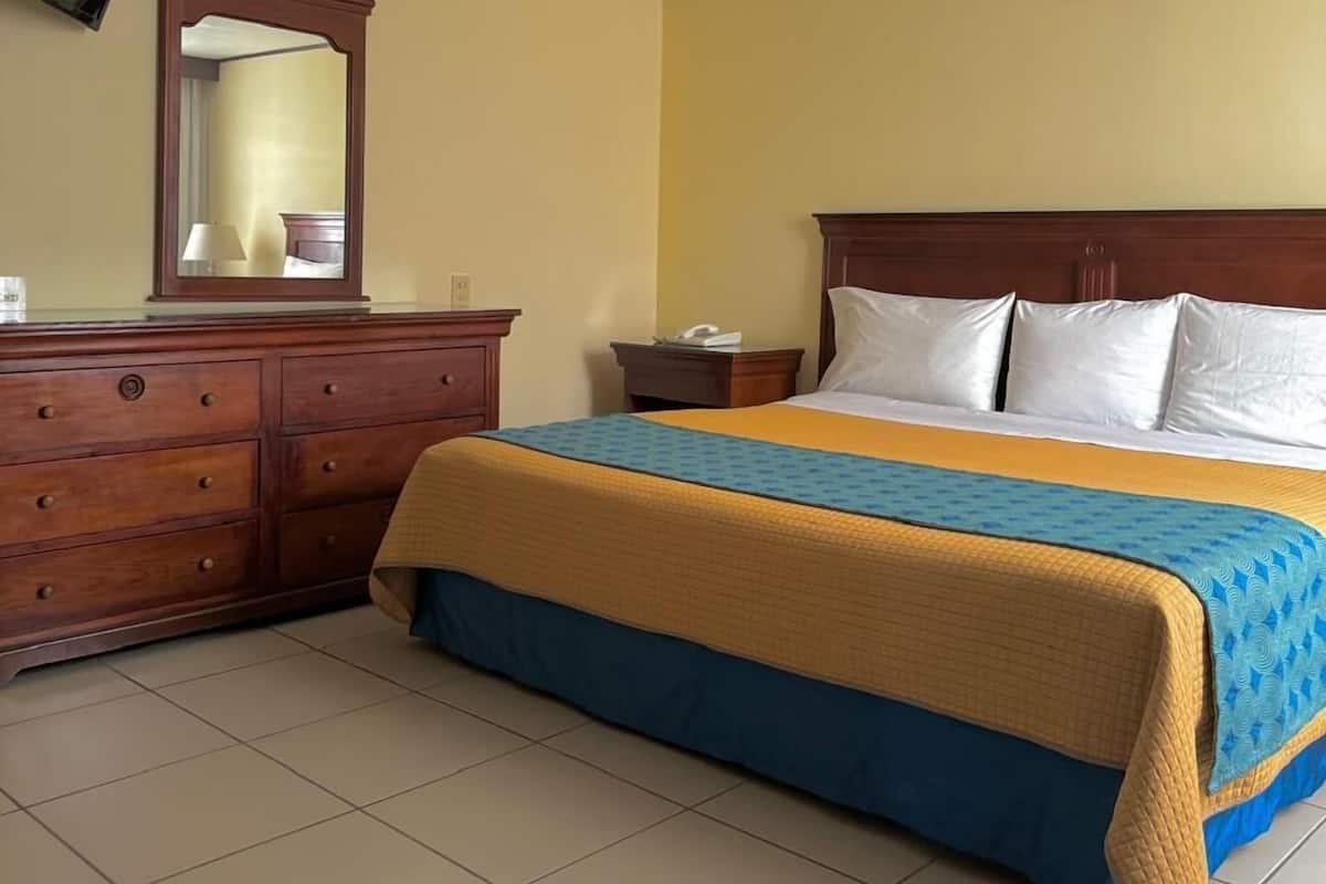 Kamar Single | Seprai antialergi, selimut bulu angsa, dan meja kerja