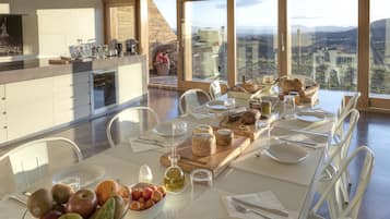 Daily buffet breakfast (EUR 10 per person)