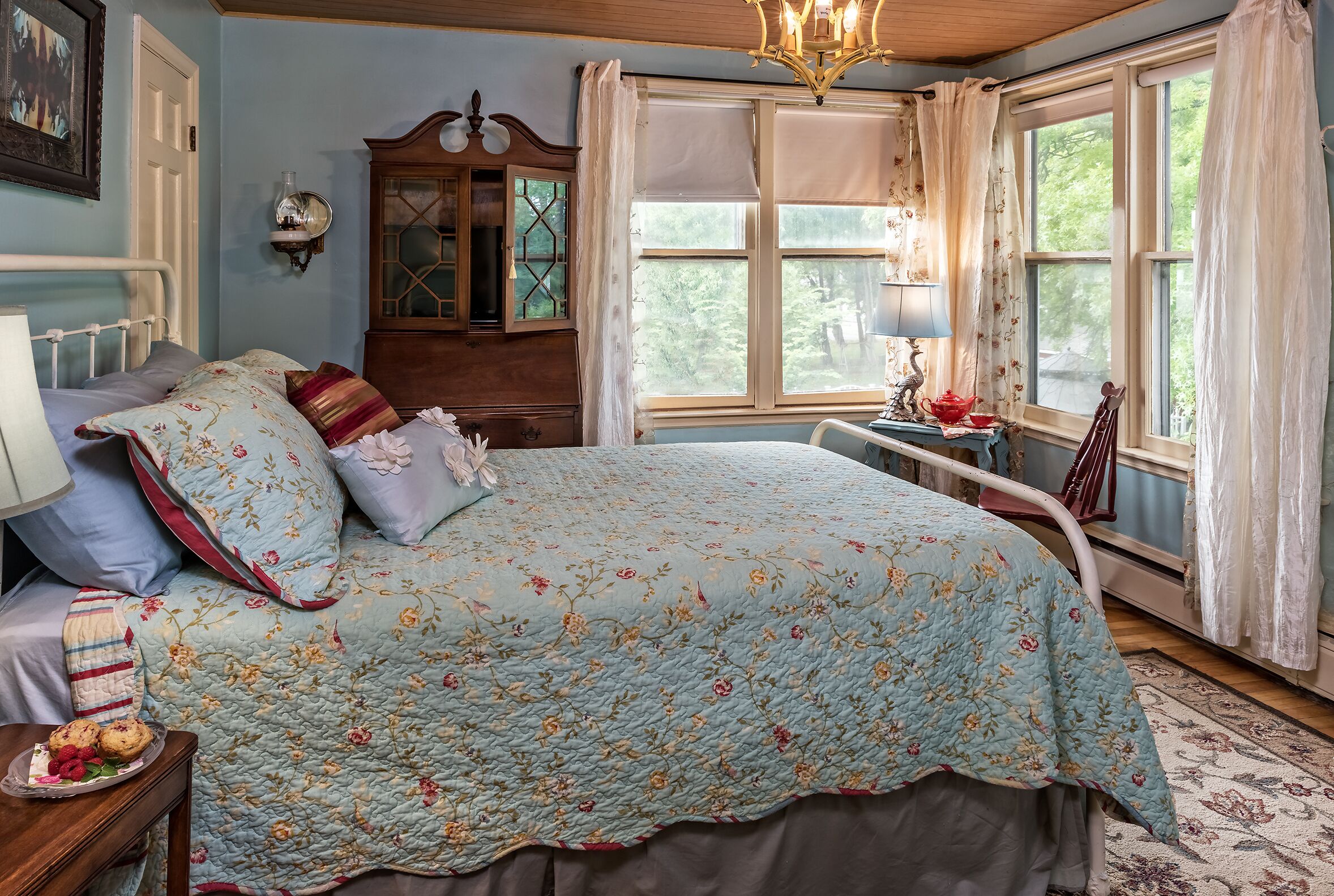 套房, 2 間臥室, 壁爐 | 埃及棉床單、高級寢具、特厚豪華床墊、熨斗/熨衫板