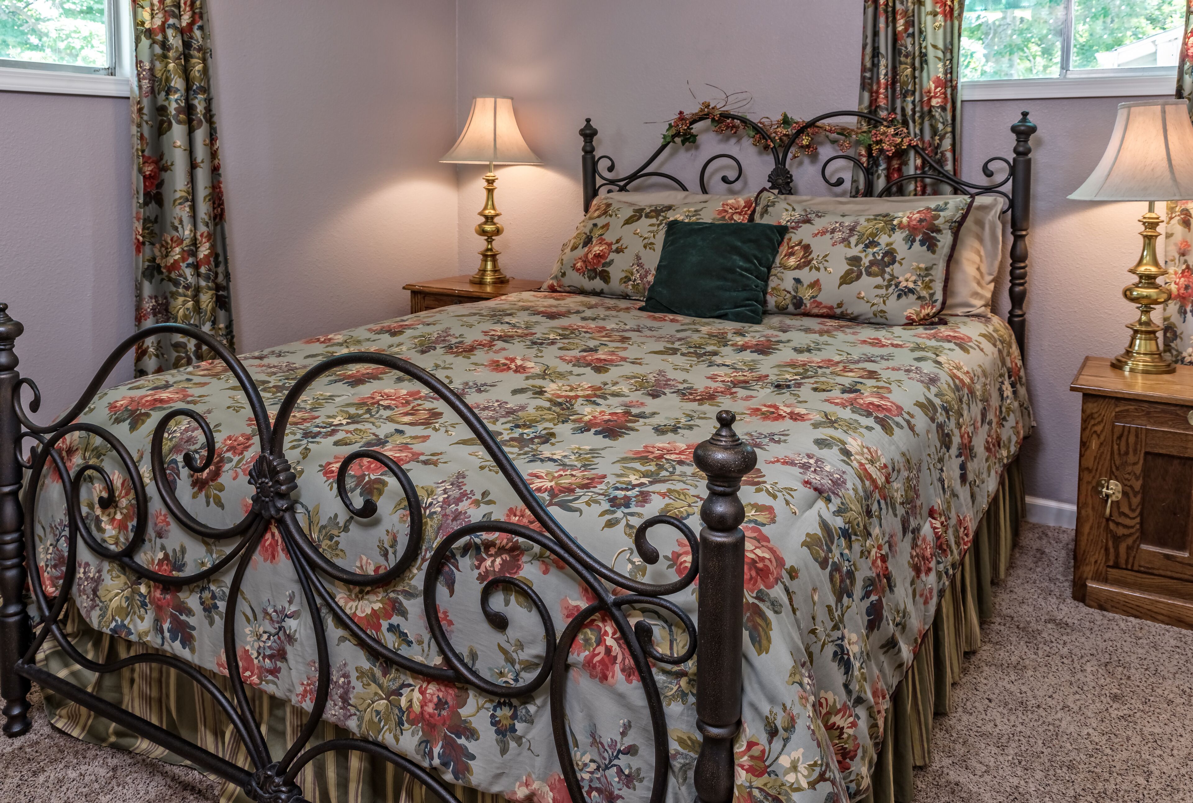 商務平房, 1 間臥室, 壁爐 | 埃及棉床單、高級寢具、特厚豪華床墊、熨斗/熨衫板