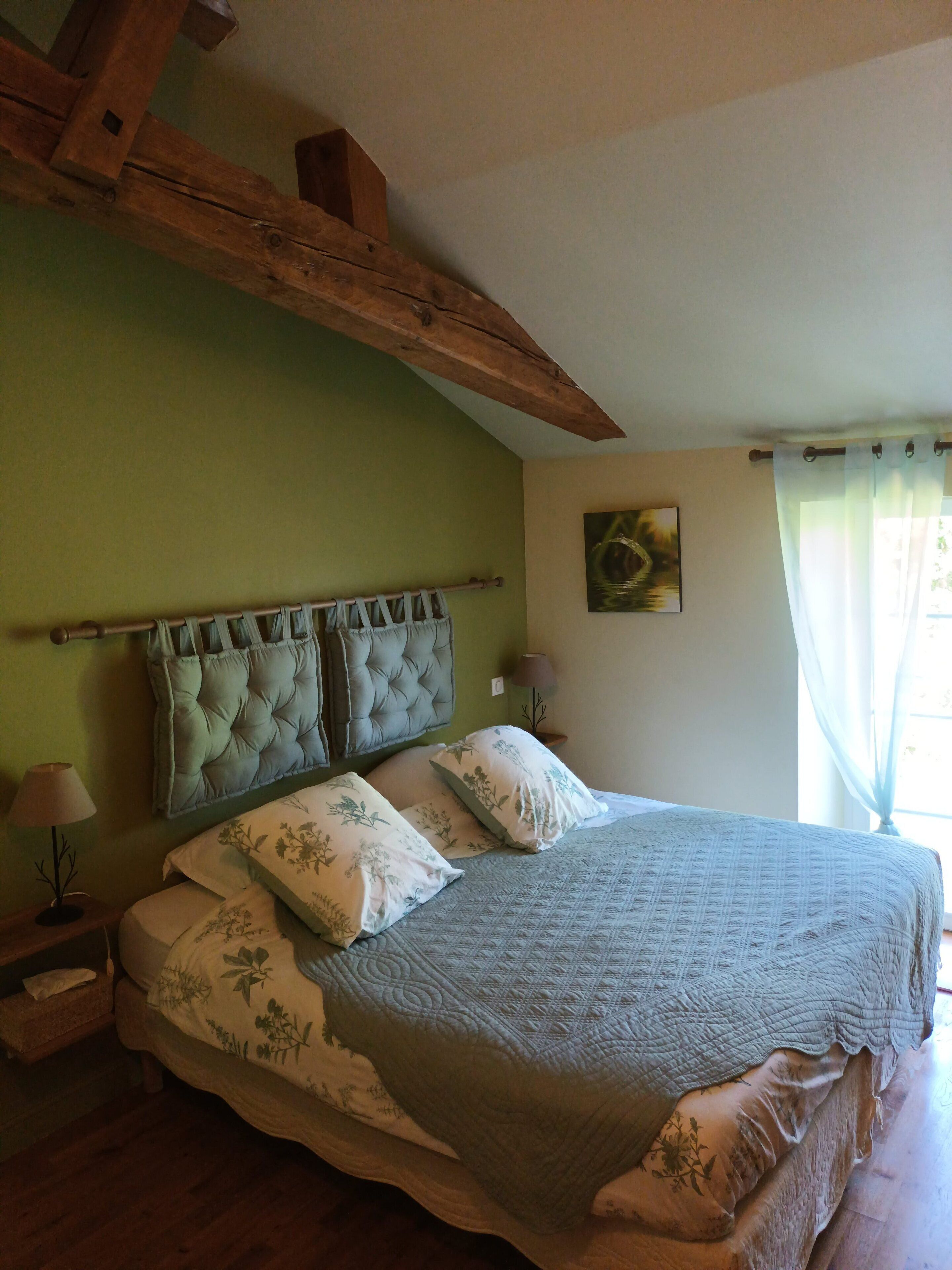 Comfort kamer, 1 twee- of 2 eenpersoonsbedden (Forêt) | Luxe beddengoed, bedden met traagschuimmatrassen