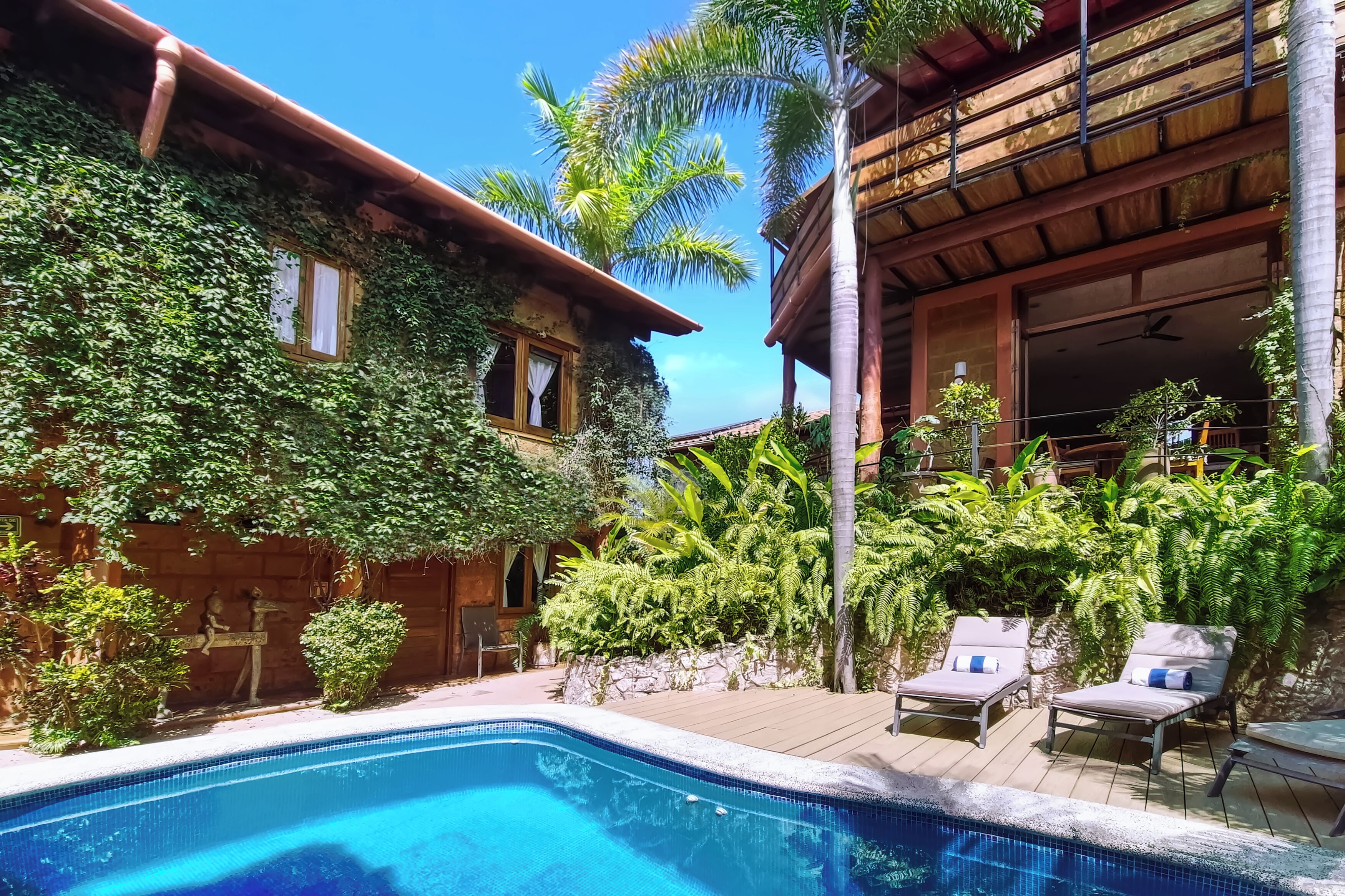 Alberca al aire libre 