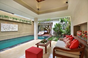 9 outdoor pools - Kamajaya Villas Bali (Ubud)