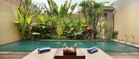 Villa - 1 sovrum - privat pool | Entréinterör