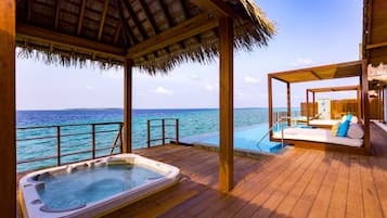 Two Bedrooms Reef Residence with Pool-15% Discount on Return Seaplane Transfer until 23rd Dec 2024 | Udsigt fra værelset