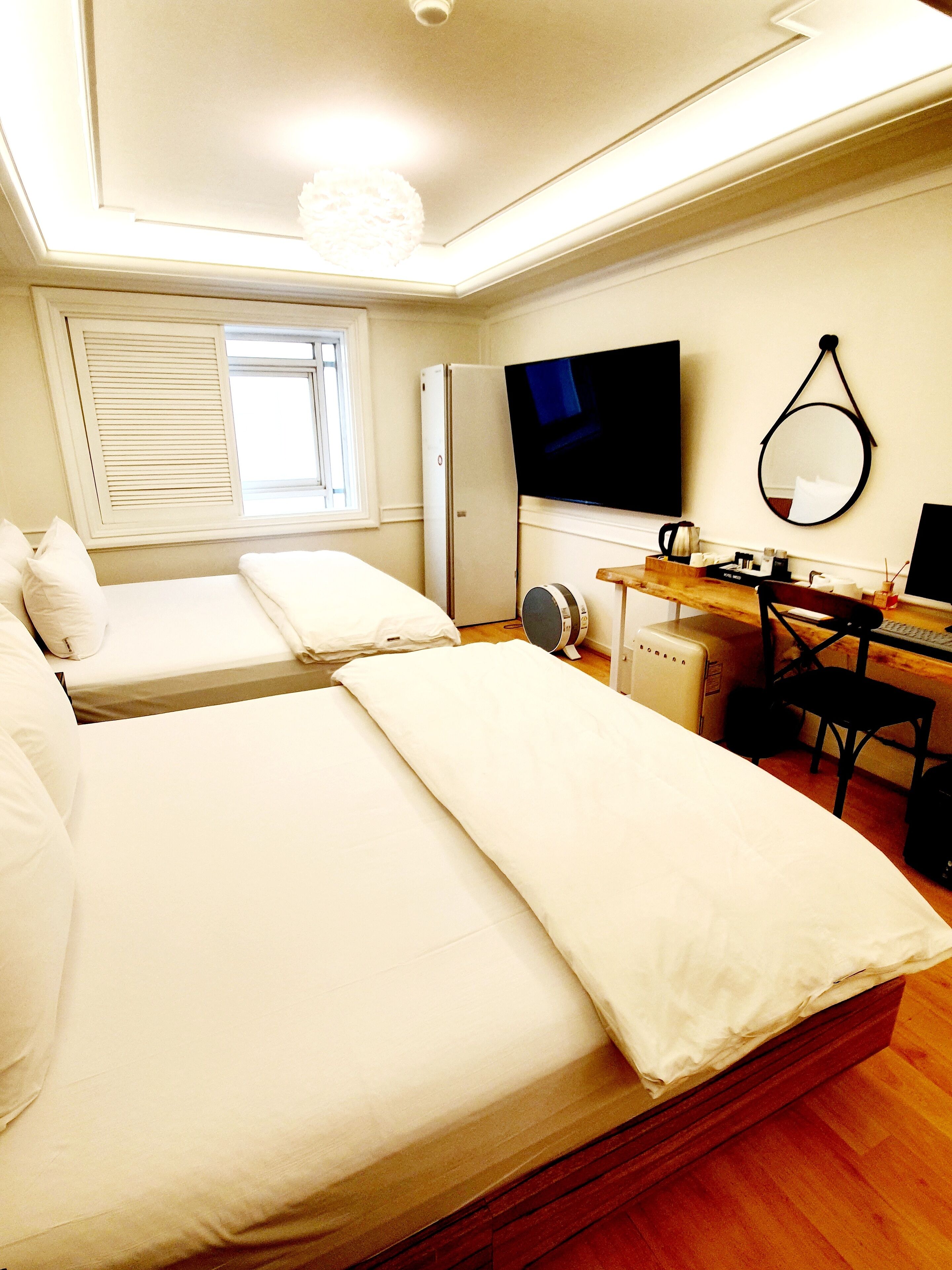 deluxe twin room | 1 bedroom, premium bedding, down duvets, memory-foam beds