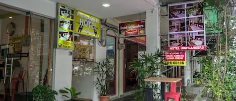 Fassade der Unterkunft