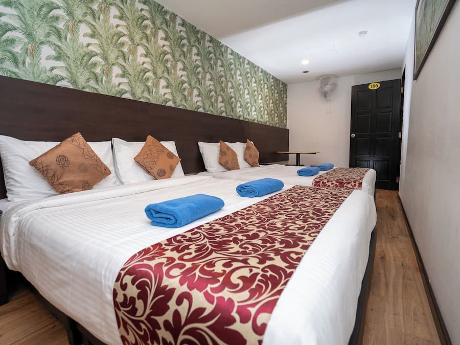 Deluxe-Vierbettzimmer | Kostenloses WLAN
