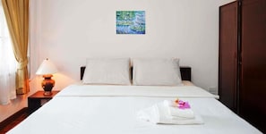 Blick von der Unterkunft