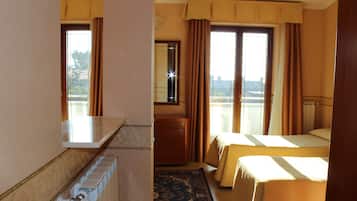 Minibar, in-room safe, desk, free cots/infant beds