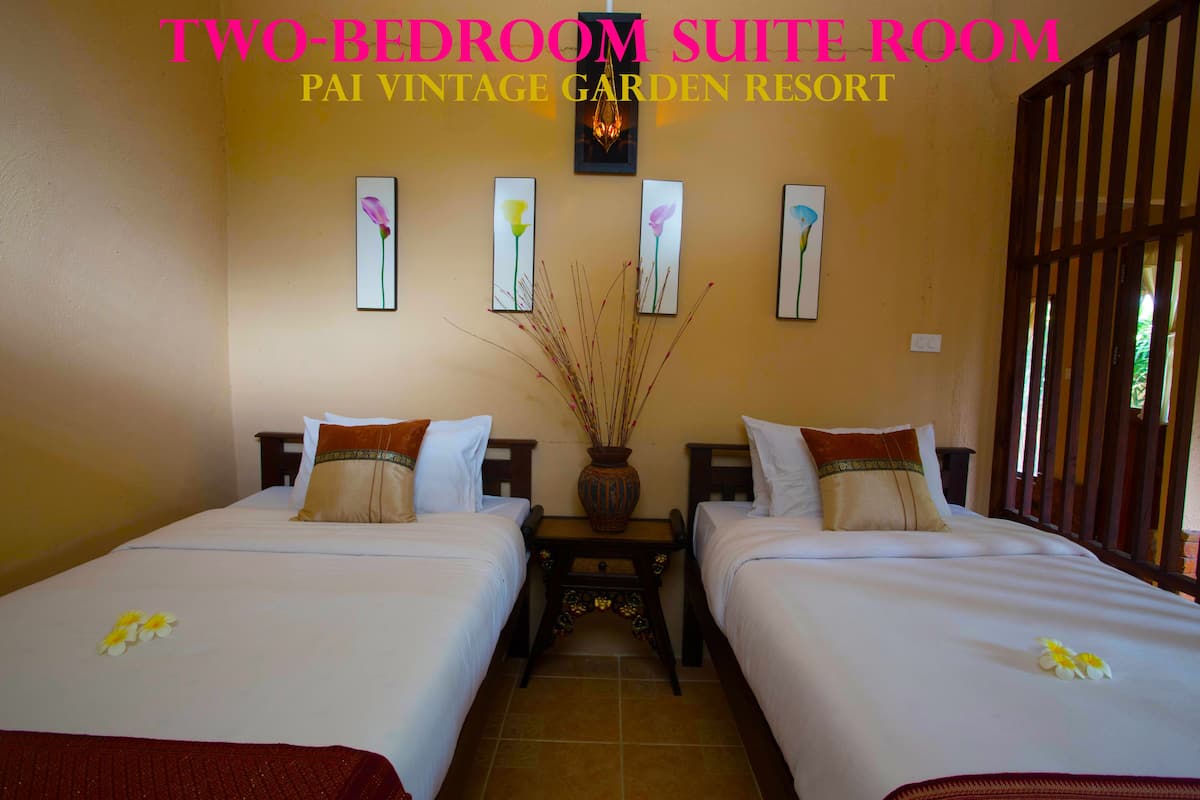 Two Bedrooms Suite | Free WiFi, bed sheets