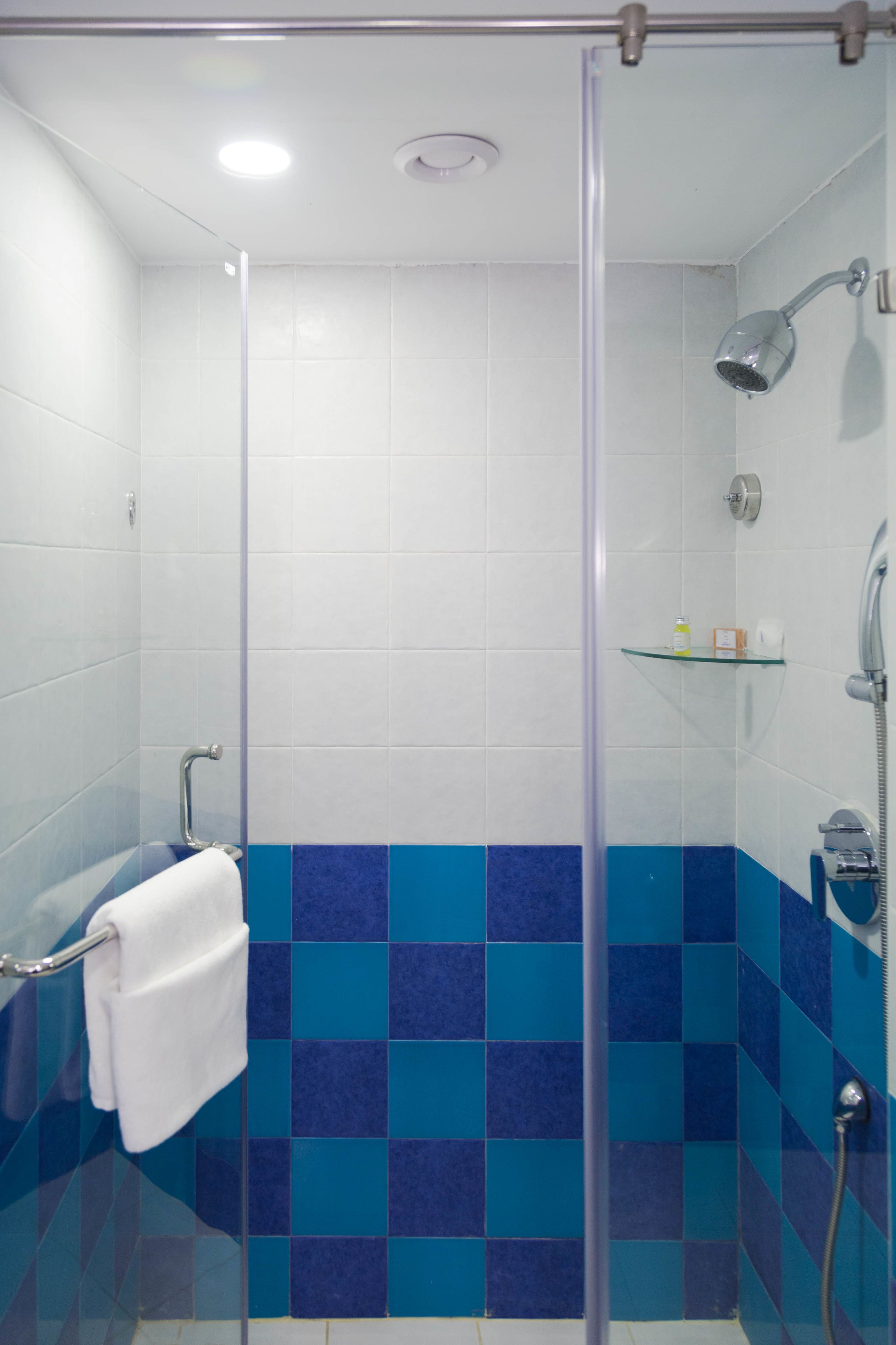 suite, 1 double bed, non smoking | bathroom shower