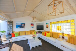 Sala de estar en el lobby