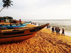 On the beach, 3 beach bars, surfing - Marigold Beach House (Wadduwa)