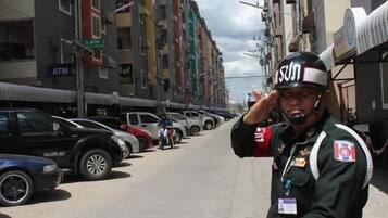 Entrada de l'allotjament