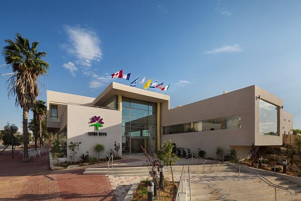 Façade de l’hébergement