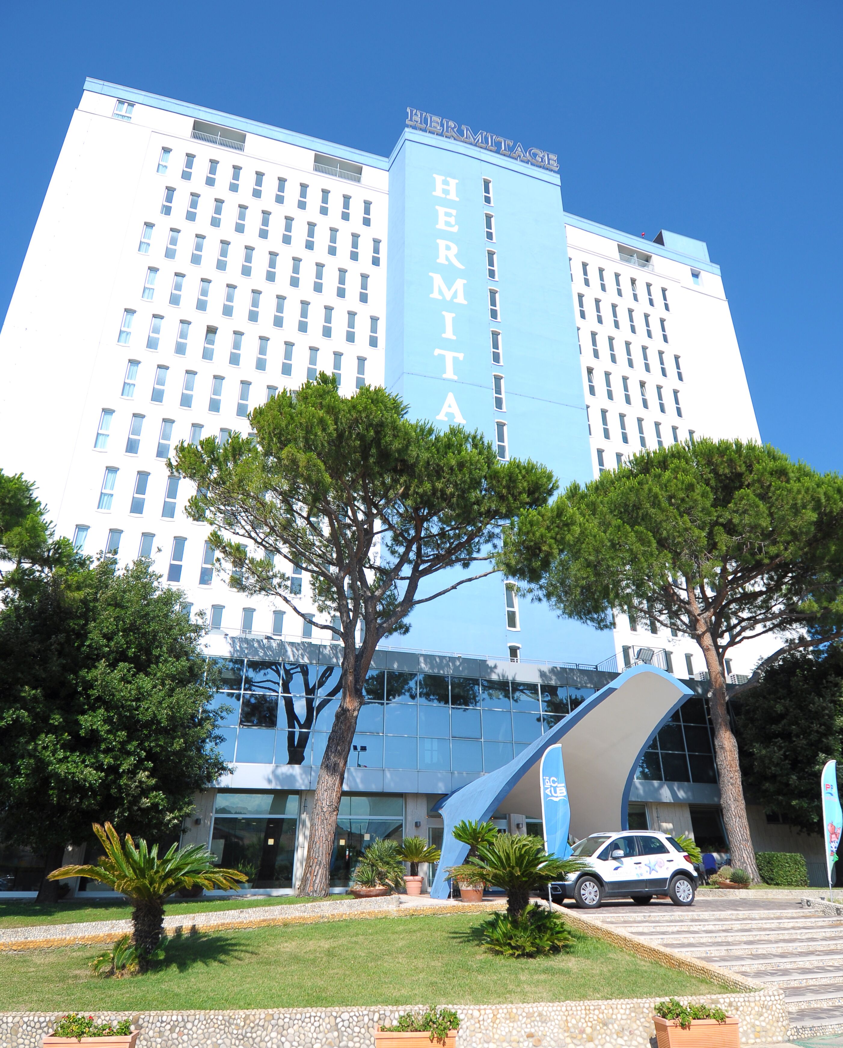 Façade de l’hébergement