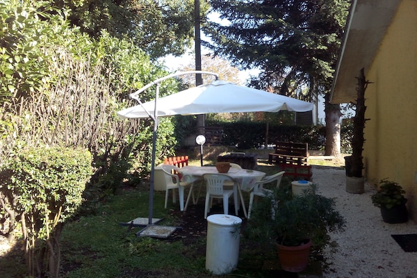 Family Townhome, 1 Bedroom, Non Smoking, Garden View | Terrace/patio
