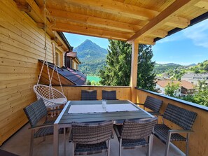 Grand Apartment, 3 Bedrooms, Patio, Lakeside | Terrace/patio