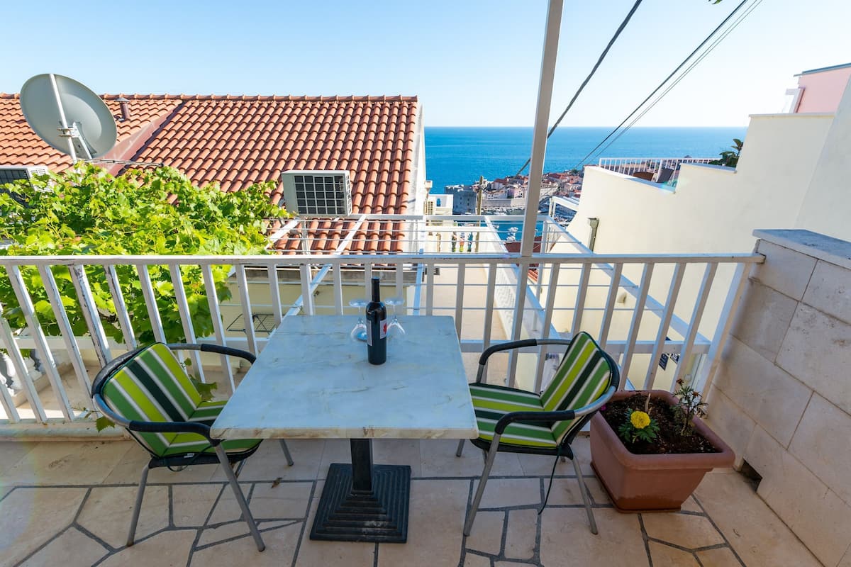 Standaard appartement, 1 slaapkamer, balkon | Terras