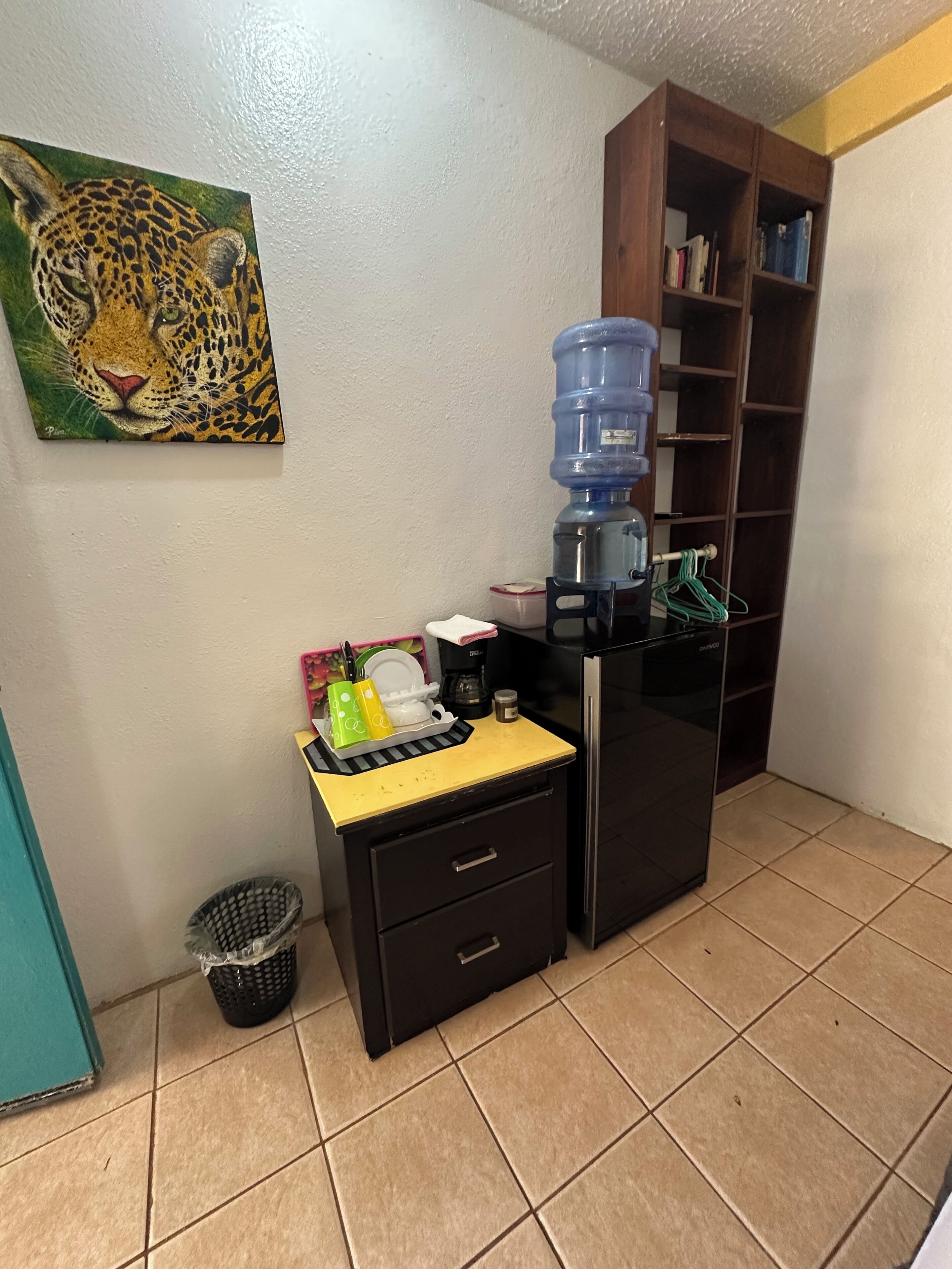 standard room, 1 queen bed, refrigerator, courtyard view | 1 bedroom, individually decorated, individually furnished