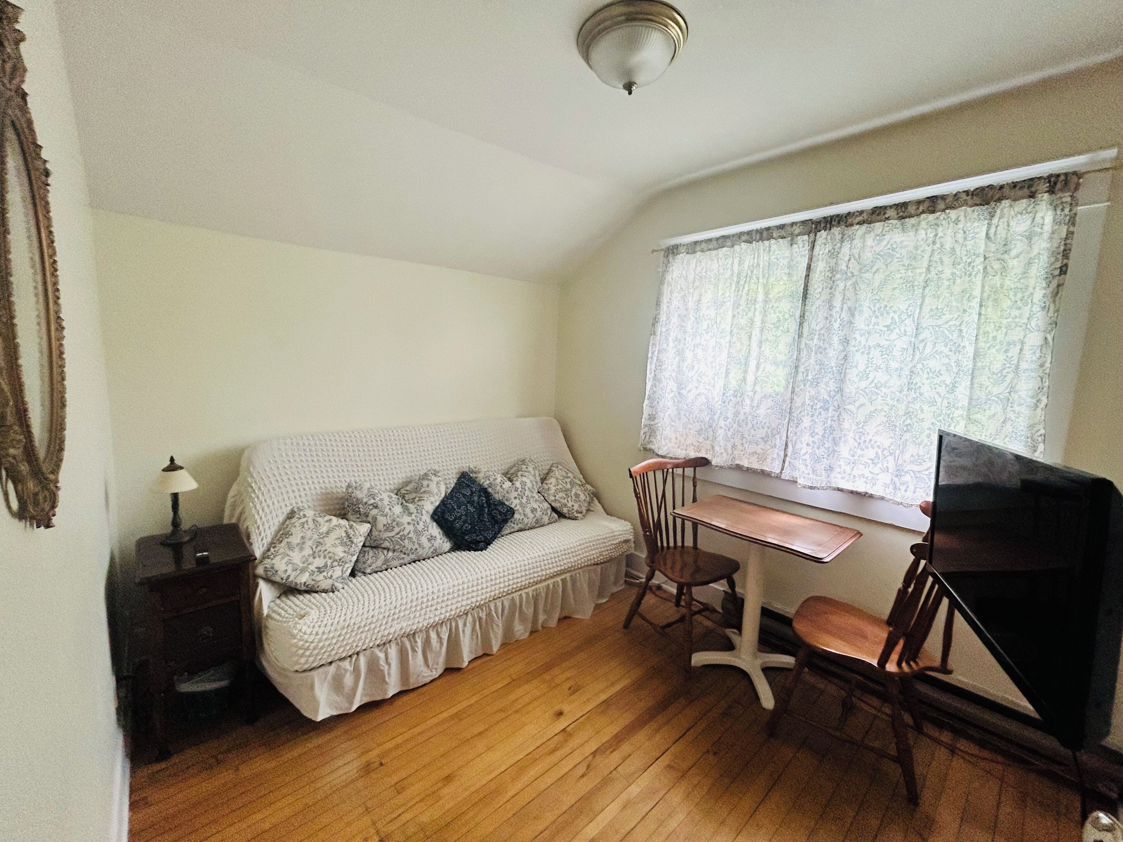 套房, 1 张大床和 1 张沙发床 (Burnside One Bedroom Suite) | 客厅 | 电视