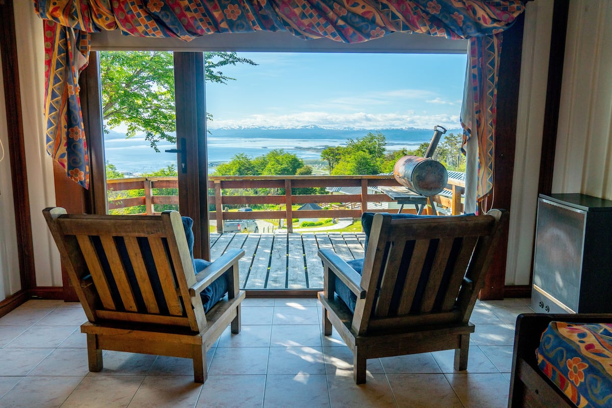 Cabane Confort, 1 chambre | Vue depuis le balcon