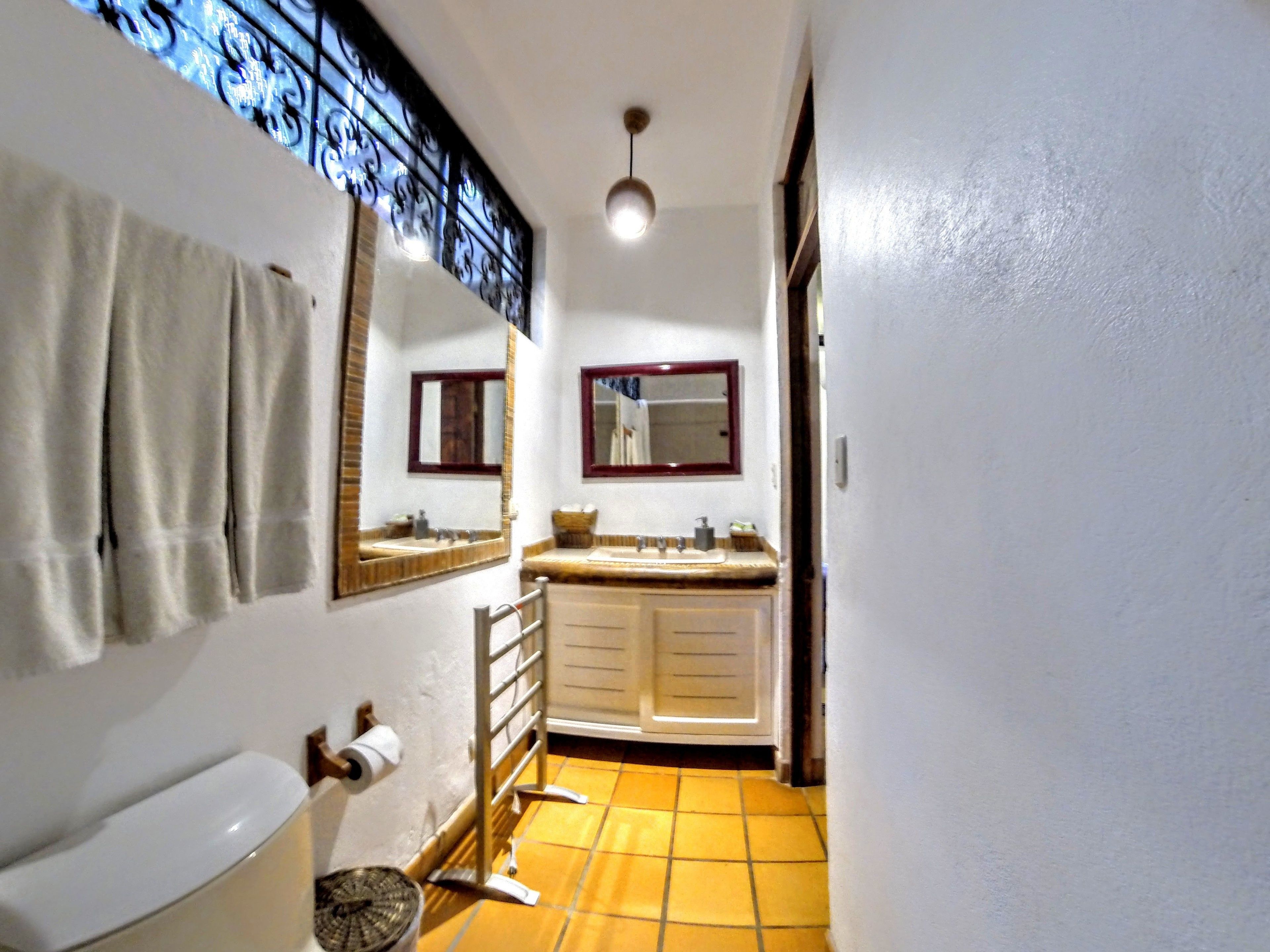 family room | bathroom | shower, free toiletries, towels, soap