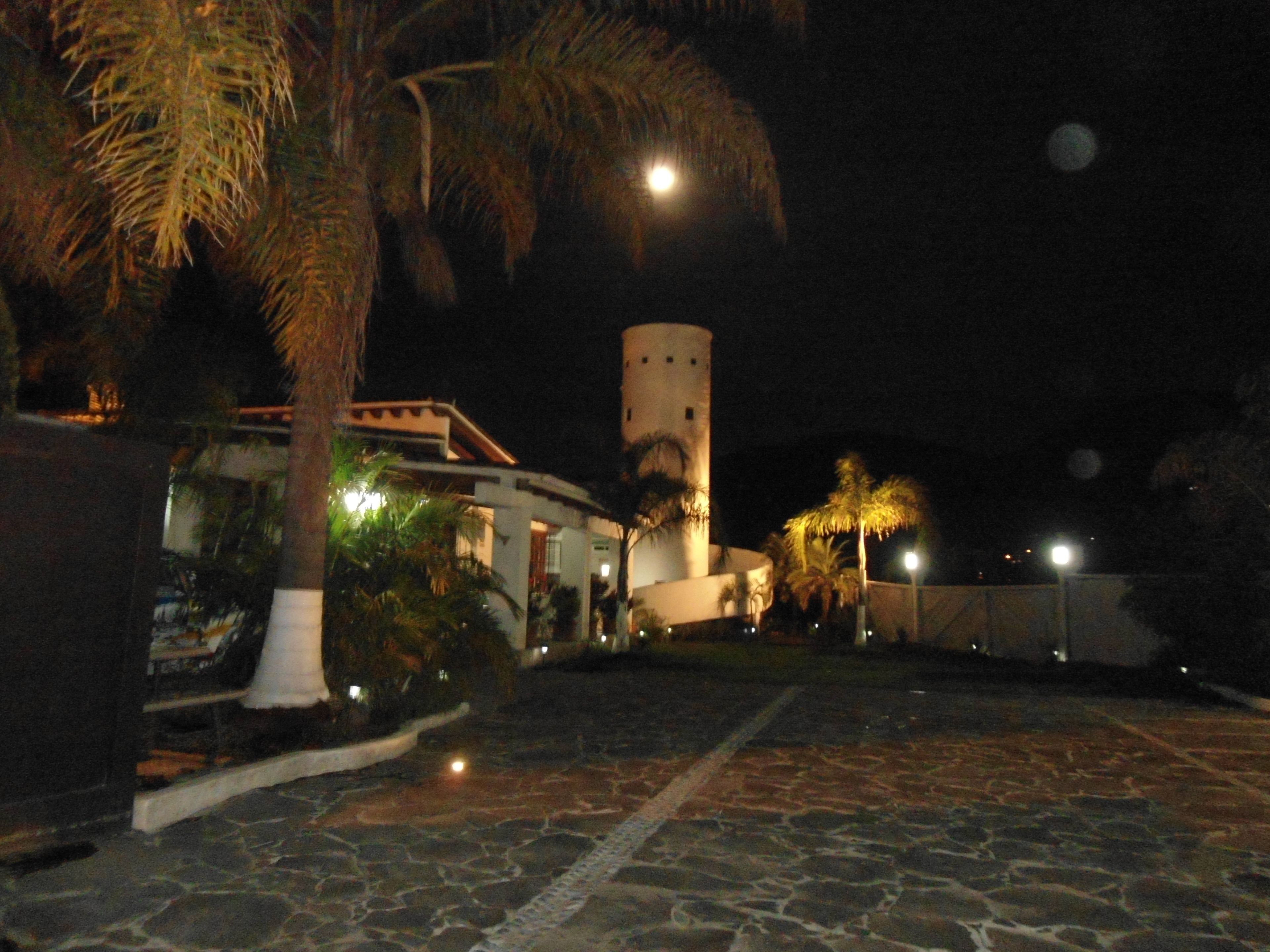 front of property – evening/night