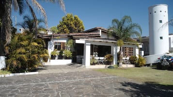 Overnatningsstedets facade