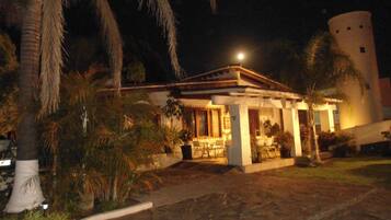 Overnatningsstedets facade