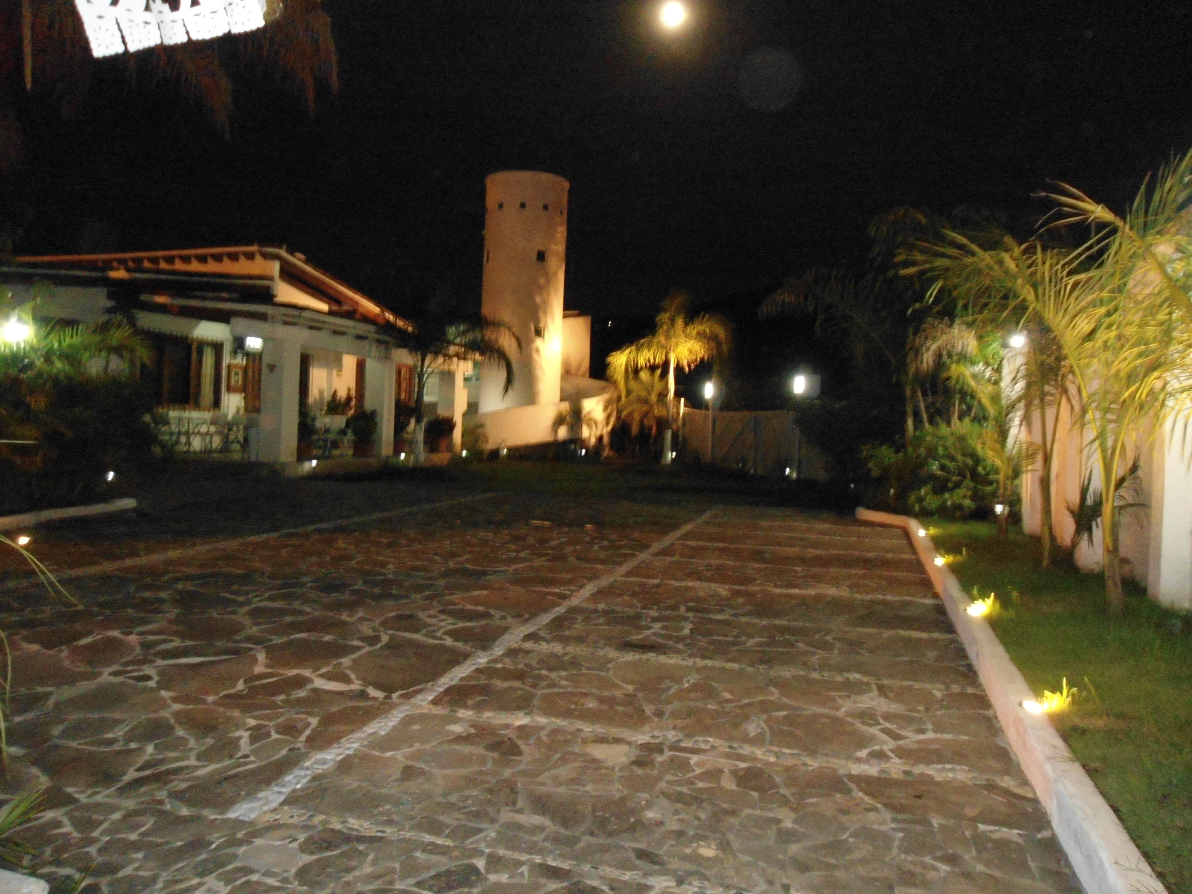 front of property – evening/night