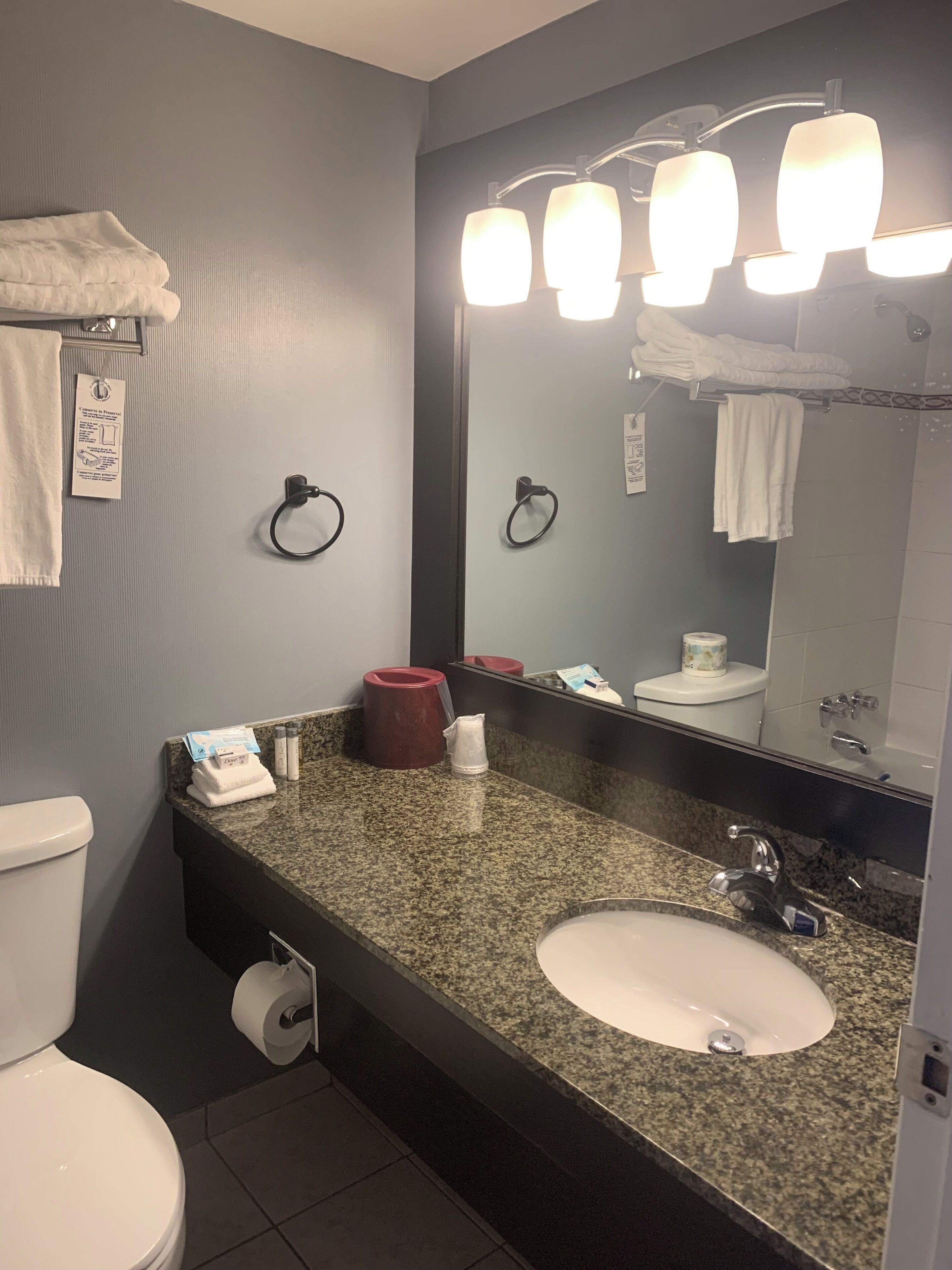 family suite, 2 bedrooms, ocean view | bathroom | combined shower/bathtub, free toiletries, hair dryer, towels