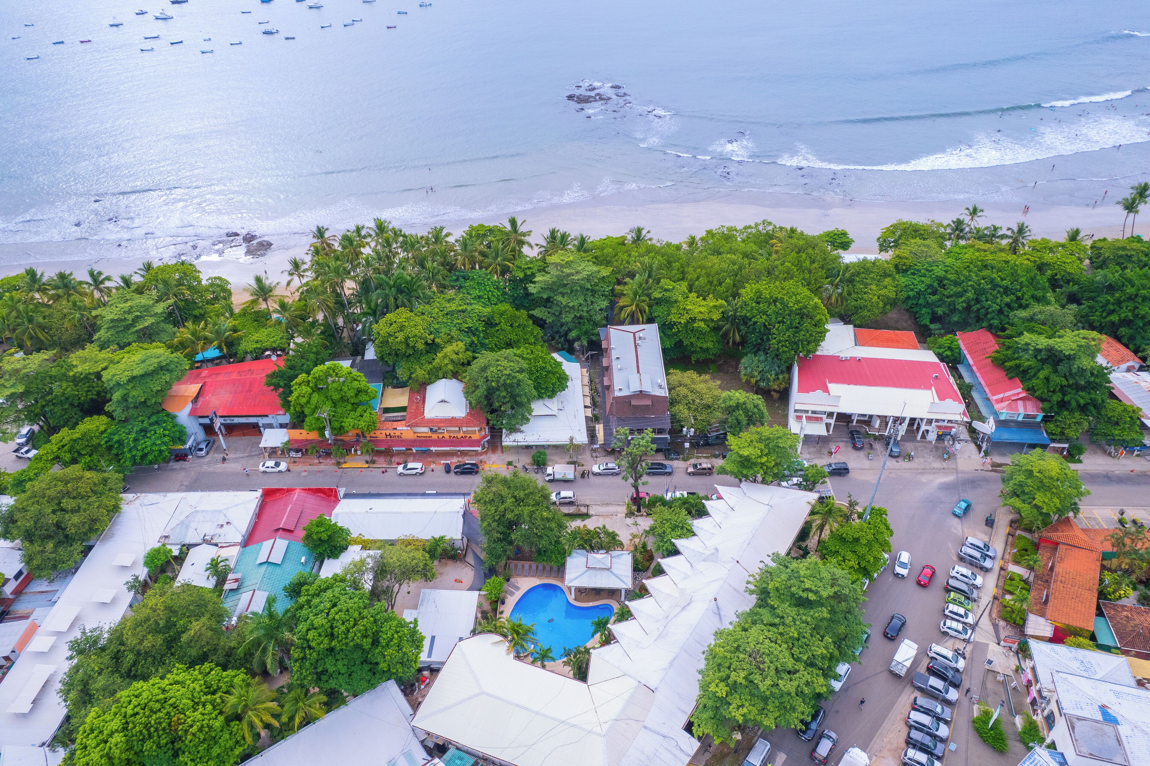Thành phố nhìn từ nơi lưu trú