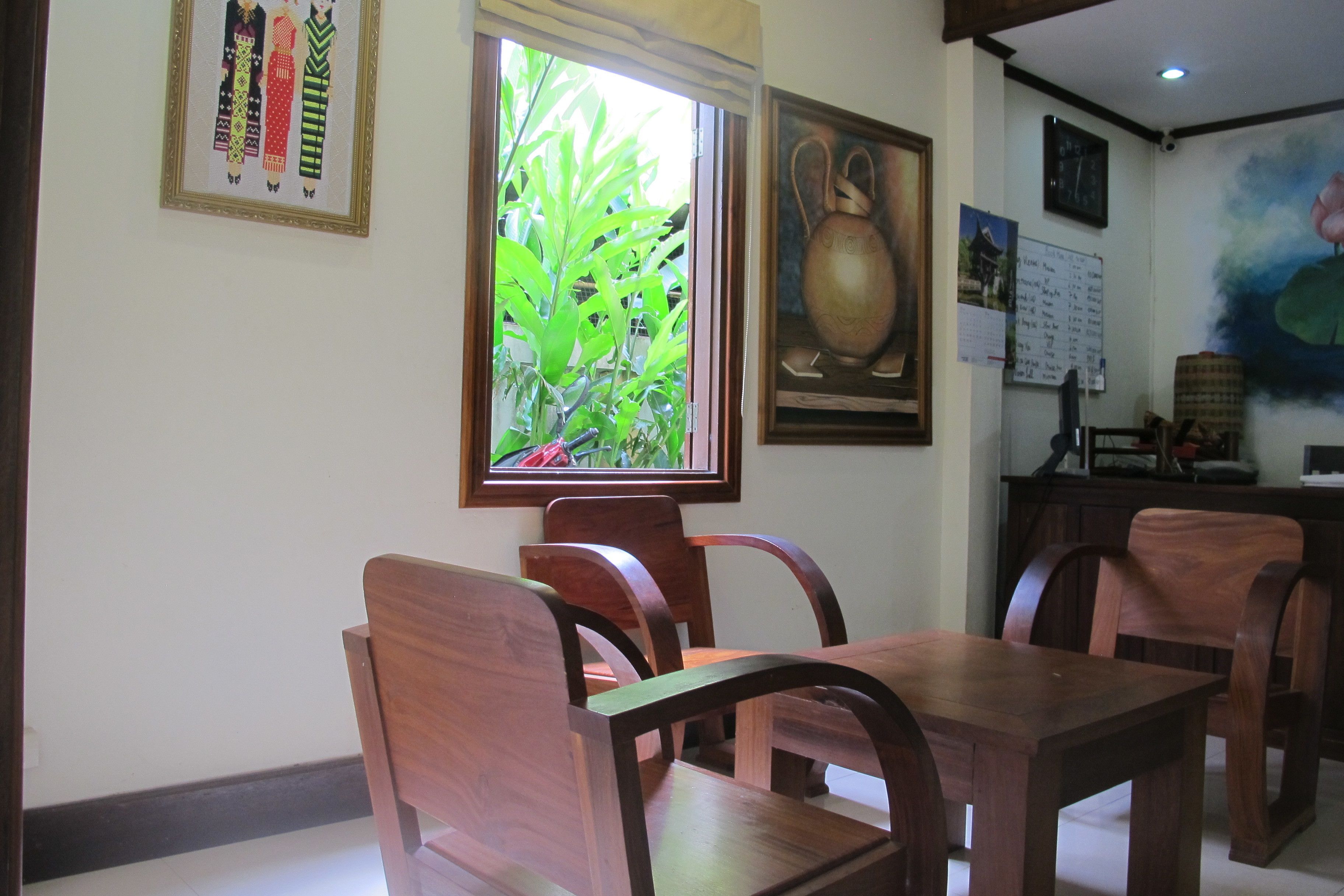 Sala de estar en el lobby