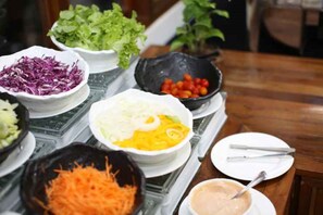 Breakfast buffet