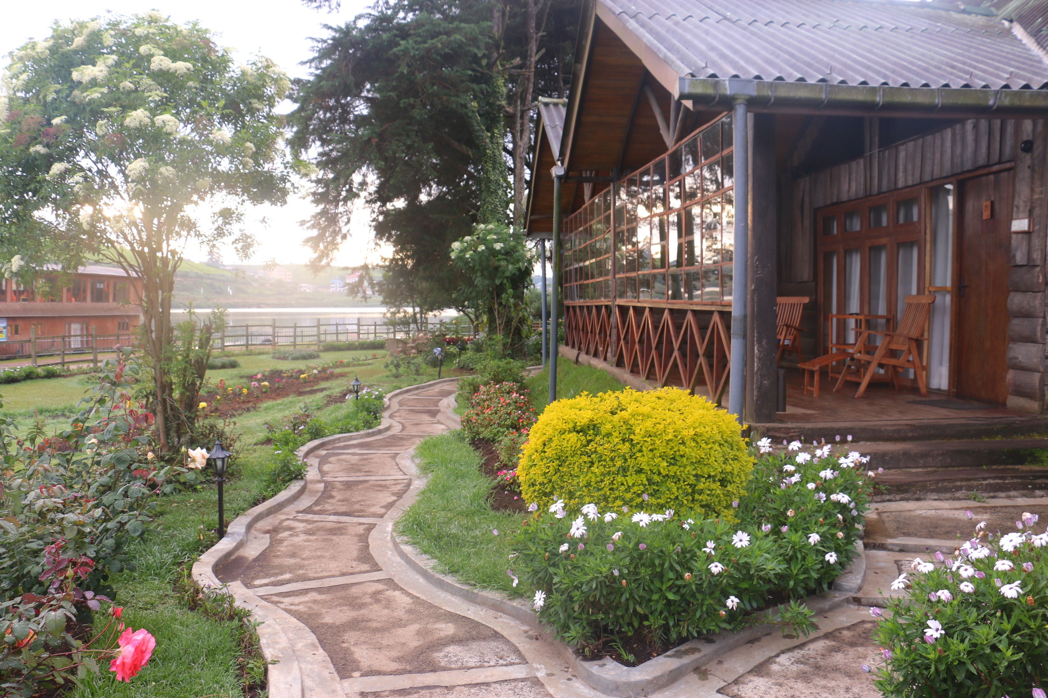 华丽木屋, 湖景, 湖畔 | 露台