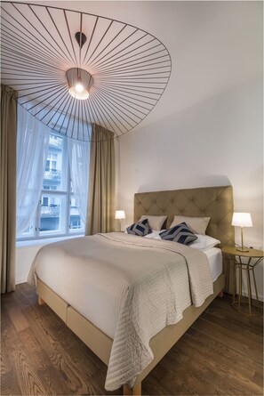 Appartement Deluxe, réfrigérateur et four à micro-ondes
