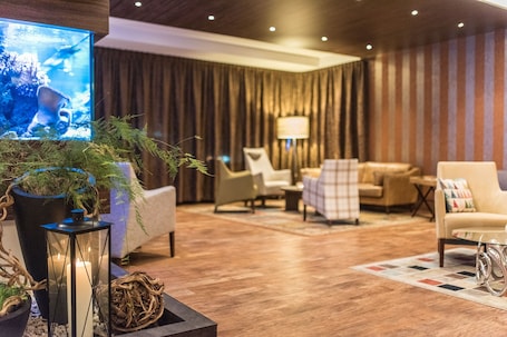 Sala de estar en el lobby