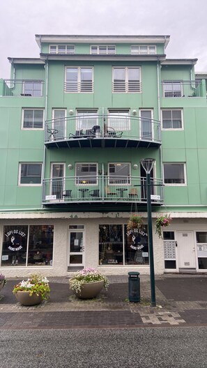 Façade de l’hébergement 