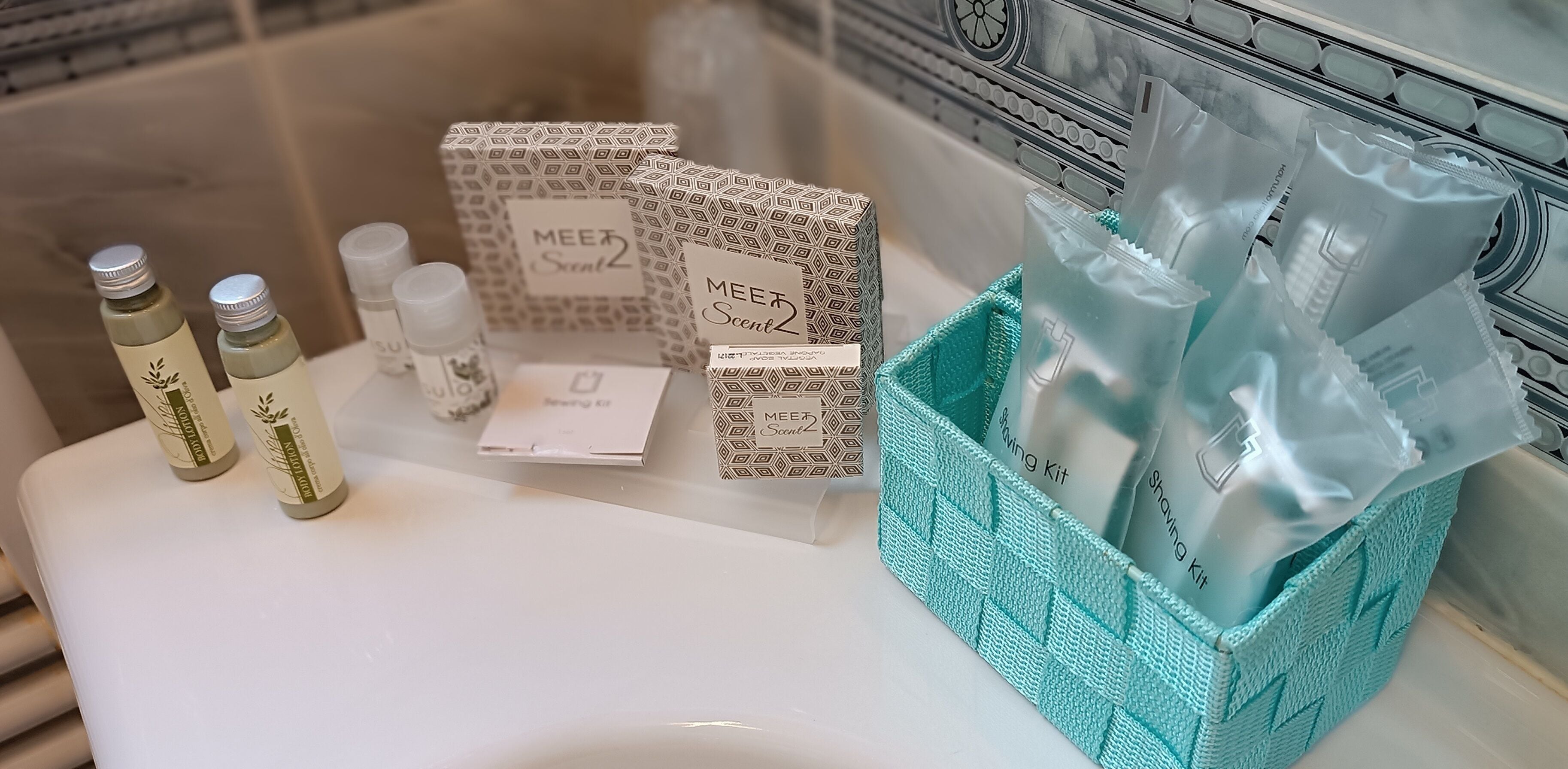 junior suite | bathroom | designer toiletries, hair dryer, slippers, bidet