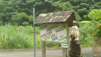 Entrada de l'allotjament