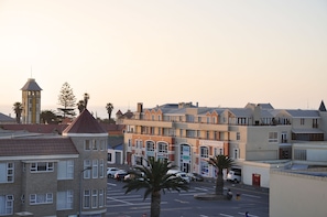 Blick von der Unterkunft