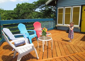 Porch - Adventure Eco Villas (Plymouth)