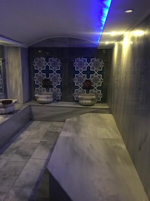 Sauna, steam room, Turkish bath, body treatments, hot stone massages - Milano Hotel & Spa (Istanbul)