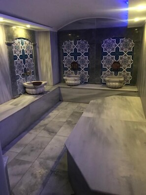 Sauna, steam room, Turkish bath, body treatments, hot stone massages - Milano Hotel & Spa (Istanbul)
