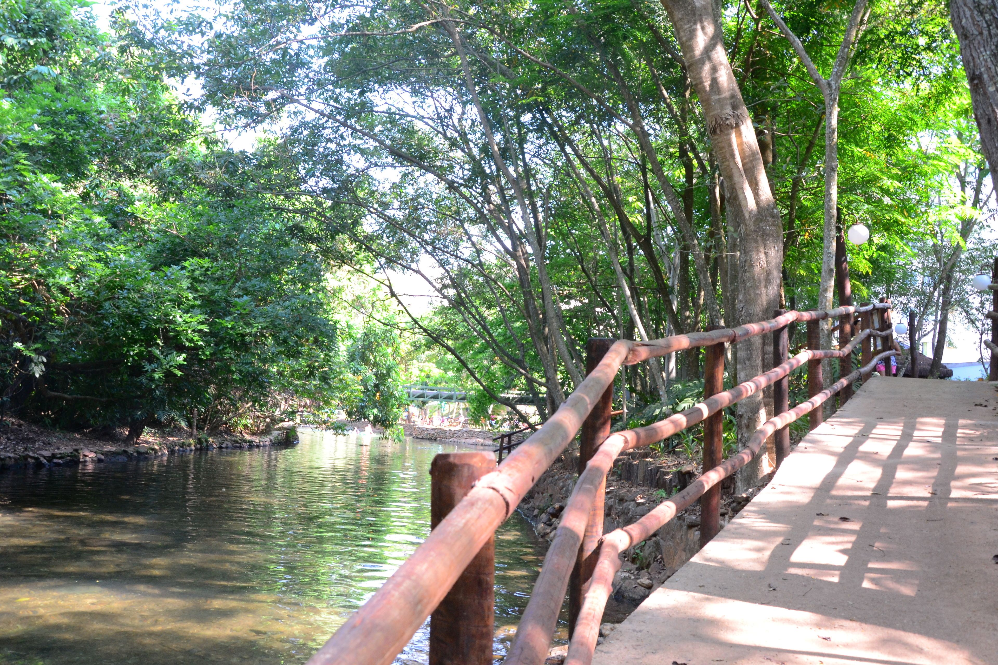 4 outdoor pools, pool loungers