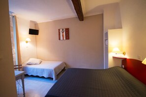 Comfort driepersoonskamer, uitzicht op park