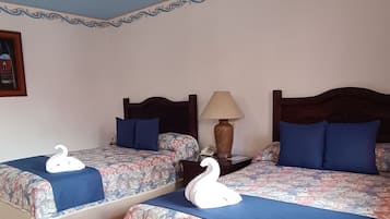 Habitación doble | Escritorio, wifi gratis y ropa de cama