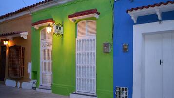 Front of property – evening/night
